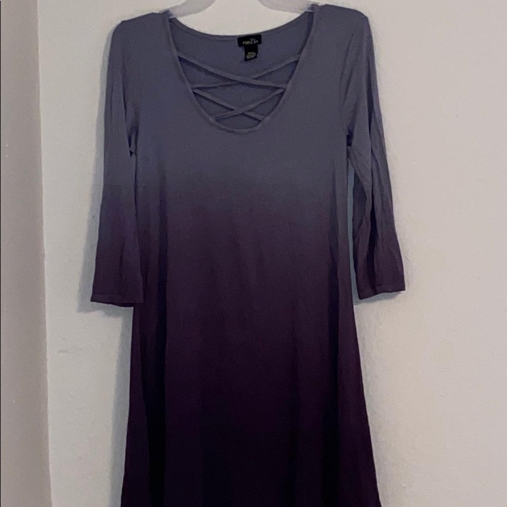 Ombré dress